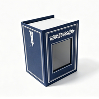 Boîte d'emballage en carton personnalisée, boîte rigide en carton magnétique, boîte en papier de luxe pliable, emballage rigide en carton recyclable, boîte cadeau magnétique