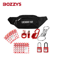 Kits de verrouillage de sécurité BOZZYS pour empêcher une utilisation accidentelle Verrouillage électrique personnel Loto pour une maintenance pratique