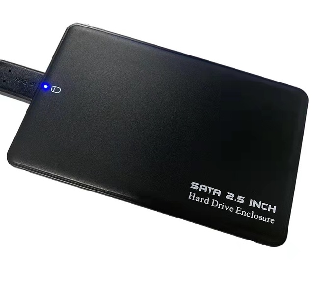 Super HDD SATA 2.5 Inch Hard Disk Case with 3.0 USB3.0 SSD Adapter External Desktop Storage Box for Samsung SSD HDD