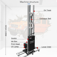Mesin Cetak Dinding Vertikal Modular 2.85M Printer UV Untuk Kabinet & Dinding