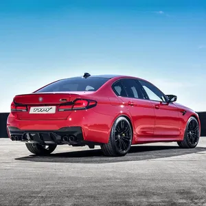 Kit de Carrocería Completo, Parachoques Delantero y Trasero para BMW Serie 5 F10 F18, Kit de Carrocería 2011-2017, Actualización M5 G30 con Rejilla y Capó - Product Image 5