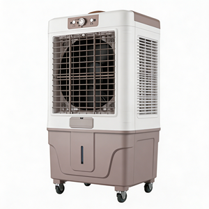 Refroidisseur d'air à eau 40L 2000-3999 CFM 120W Classe A avec télécommande universelle pour poulailler et garage 1. Refroidissement haute efficacité - Product Image 1