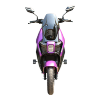 Moto électrique de tourisme TIKING 1500W Batterie 72V20Ah Vitesse maximale de 60 km/h pour la mobilité quotidienne