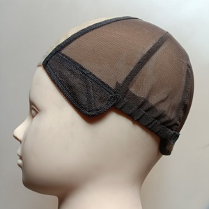 Medium Size Wig <strong>Cap</strong> for Making Wigs U Part <strong>Wave</strong> <strong>Cap</strong> for Making Lace Wigs Mesh Dome <strong>Cap</strong> With Adjustable Strap - Product Image 1