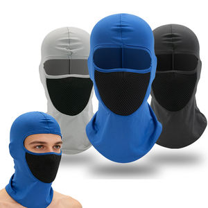 Balaklava Ski Murah Penutup Wajah Penuh Jaring Bernapas Warna Solid Penghangat Sepeda Bersepeda Anti Angin Model Satu Lubang Masker Hiking Memancing - Product Image 1