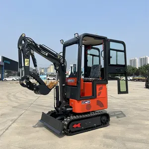 2023 New China Durable Mini Crawler Hydraulic Digger 950kg 1t 1ton Mini Hydraulic Excavator