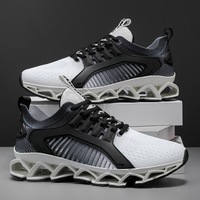Chaussures de sport décontractées pour hommes en tissu respirant, légères, avec semelle extérieure en MD, pour la course à pied – Vente en gros