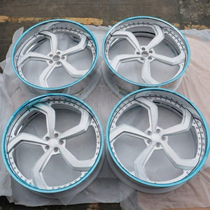 Cerchi Forgiati Personalizzati a Due Pezzi con Bordo Profondo, 20 22 24 26 28 Pollici, <span class=keywords><strong>5</strong></span> Razze in Lega di Alluminio per Chevrolet - Product Image 2