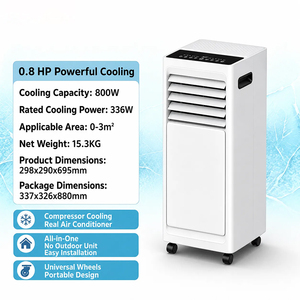 Unité de refroidissement mobile JJPRO GREENFLY R290 avec télécommande pour la maison et le bureau, climatiseur portable 7000 BTU 9000 BTU - Product Image 2