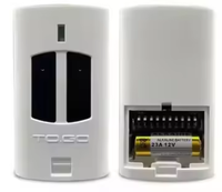 2VA 4VA Remote Control Pintu Garasi 2/4 Tombol 12V Nirkabel RF Kode Bergulir Kunci Fob Pembuka Gerbang Duplikator Kunci