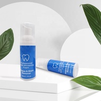 Vente chaude Détachage Aligneur Retenue Nettoyant Blanchiment Des Dents Mousse Dentifrice pour Accolades Dentaires Invisalign