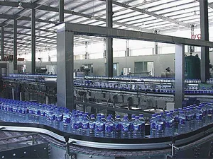 Komple otomatik şişe içme saf su filtresi dolum üretim hattı makinesi