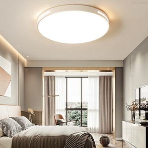 Plafonnier LED ultra-fin moderne en fer avec télécommande, couvercle en acrylique, adapté à la cuisine, au salon, à la chambre à coucher, à l'hôtel - Product Image 3