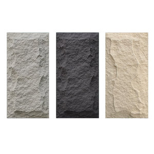 Chapa de piedra de PU de piedra artificial de PU de alta calidad para decoración de paredes exteriores - Product Image 4