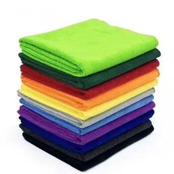 Custom Microfiber Doek 30X30 Micro Fiber Handdoek 40X40 Microfiber Poetsdoeken Voor Auto/Keuken