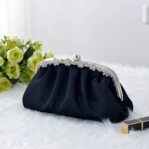 Custom Logo Multi Color Exquisite Handmade Diamond Compact Portable <b>Bag</b> Glamorous Purse for Bridal Wedding Luxury Clutch <b>Bag</b> - Product Image 4