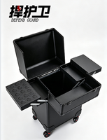 Valise de transport en aluminium sur mesure pour outils de maquillage, OEM et ODM disponibles