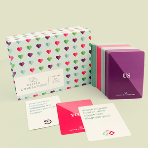 Tarjetas de Juego de Preguntas y Respuestas con Impresión Personalizada y Caja Magnética, Fabricante de Tarjetas para Iniciar Conversaciones al por Mayor - Product Image 3