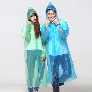 manufacturers direct selling disposable plastic raincoat for waterproof