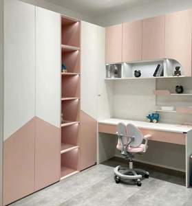 Precioso Armario Rosa Ecológico para Niñas, Muebles Bonitos para Dormitorio Infantil - Product Image 2