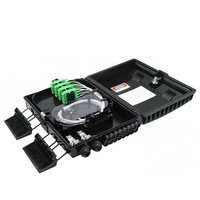 Boîtier de terminaison et de distribution de fibre optique extérieur SURELINK Nap Box 16 cœurs FTTH avec répartiteurs SC/APC/UPC/PLC, protection IP65/IP66