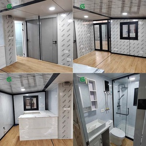 प्रीफैब हाउस मॉड्यूलर कंटेनर संभव पोर्टेबल मोबाइल प्रीफैब घर 20 फीट फोल्डेबल कंटेनर - Product Image 2