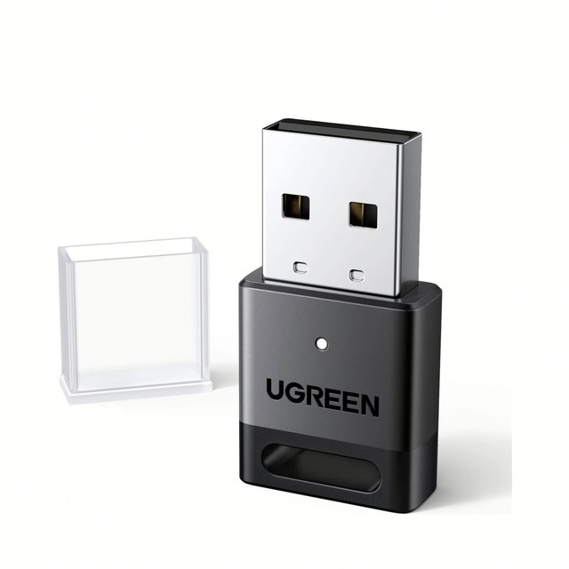UGREEN USB Bluetooth Adapter, 5.4 Dongle for PC, Plug & Play for Windows 11/10/8.1,Bluetooth Receiver & Transmitter for Keyboard