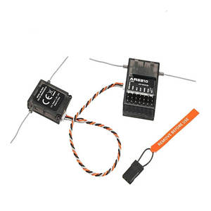 Module récepteur Spektrum AR6210 2,4 GHz 6 canaux DSMX DSM2, satellite pleine portée, matériau ABS, compatible FPV RC - Product Image 6
