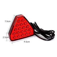 F1 Style stroboscopique LED feux de freinage feux arrière feux arrière Flash avertissement automatique feux de sécurité DRL 12V pour voiture moto