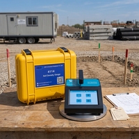 Soil Resistivity Meter Non Nuclear EDG Soil Moisture Electrical Density Gauge
