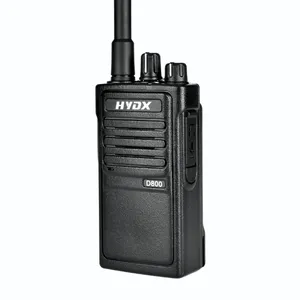 HYDX-D800 5W Black Ce Fcc Oem Digital Amateur Mobile Radio Handheld Factory Direct Sale Long Standby Dmr Walkie Talkie