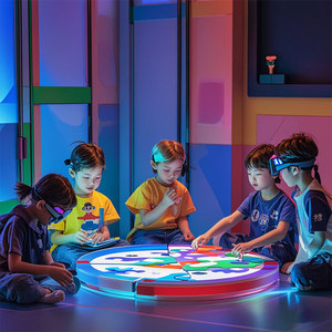 <b>3D</b> <b>Puzzle</b> Educational Toy Plastic Cartoon Theme Light Up For Kids Age 5 7 Years Under 50 Pieces - Product Image 2