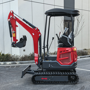 <span class=keywords><strong>Mini</strong></span> Excavadoras de 1.8 Toneladas con Motor Kubota EPA, Certificación CE, Excavadora de 2t, Micro Excavadora Pequeña con Cuchara - Product Image 1