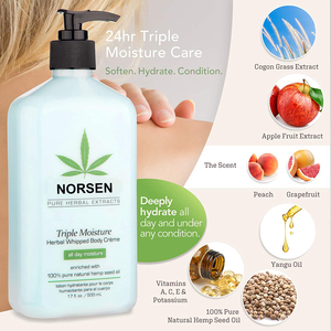 Nhãn Hiệu Riêng Cơ Thể Làm Săn Chắc Tuyết Trắng Sáng Đào Thơm Hữu Cơ Kem Dưỡng Ẩm Khuôn Mặt & Vẻ Đẹp Cơ Thể Kem Dưỡng Da - Product Image 4