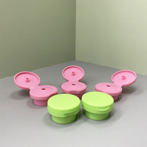 بالجملة من الشركة المصنعة ، أغطية خلفية مطفية من مادة البولي بروبيلين ، زجاجة لوشن الشامبو البلاستيكية ، أغطية علوية قلاب - Product Image 2