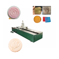 Petite barre de bain manuelle presse à savon façonnage estampage moule Machine de moulage pour logo hôtel toilette lessive savon automatique