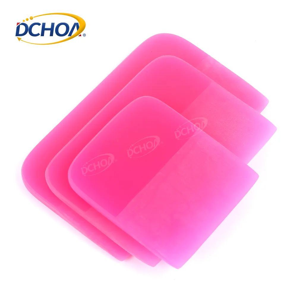 DCHOA распродажа 3 шт. Розовый Автомобильный виниловый скребок для ветрового стекла
