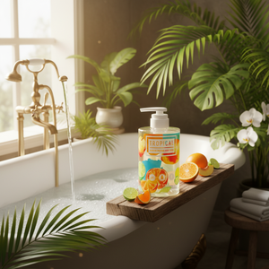 Gel de Baño Perfumado Herbal Premium Vilforet, Burbujas Tropicales Coreanas, Hidratante, Antibacterial, Calmante, Refrescante y Duradero - Product Image 2