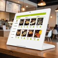 Tablette PC Android professionnelle en forme de L pour point de vente, Rockchip Octa Quad Core, écran tactile capacitif, Wi-Fi, POE, NFC, RJ45, GSM 3G