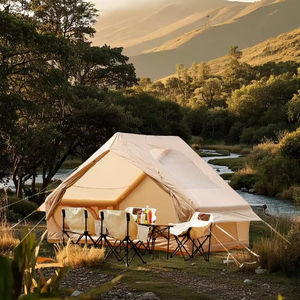 Tente de camping gonflable extérieure 4 saisons, imperméable et facile à installer avec accessoires - Product Image 1