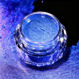Pigment automobile brillant effet caméléon, poudre de pigment pour peinture à changement de couleur, pigment pour ongles effet aurore - Product Image 1