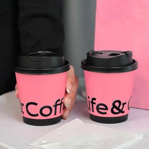 Cốc giấy cà phê dùng một lần Bát kem Pop với Stitch chủ salad Nắp tùy chỉnh container 16oz thủ công cho Kraft <span class=keywords><strong>Solo</strong></span> - Product Image 1