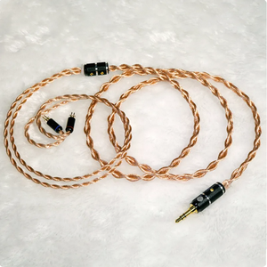 Gök gürültüsü Hakugei sesi, Litzs 6N tek kristal bakır & Leeds gümüş kaplama tek kristal bakır, yükseltilmiş kulaklıklar DIY - Product Image 5