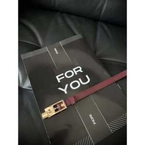 Cinturón de PU para Mujer con Hebilla de Cierre Automático de Aleación, Estilo Casual, Talla Estándar - Product Image 3