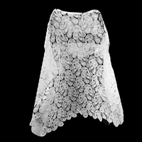 Bonne qualité vente directe d'usine spéciale pleine dentelle tissu noix de cajou fleur lait soie soluble dans l'eau dentelle rideau tissu décoratif