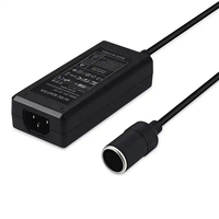 Adaptateur secteur 12V 5A 60W AC/DC, convertisseur de prise allume-cigare 100-240V vers 12V pour réfrigérateur de voiture, réfrigérateur portable