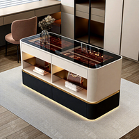 Armoire de rangement moderne de style italien, en bois massif écologique, finition laquée, pour chambre principale et salon, idéale pour les bijoux
