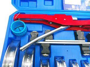 Doblador de tubos de tubo, dispositivo Manual de doblado de tubos de aire acondicionado, herramientas de doblado de tubos de Metal de aluminio - Product Image 4