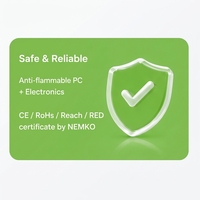 Termostato Inteligente Kiwi con Wifi para Sala de Estar o Sala de Reuniones, Opcional con API Abierta