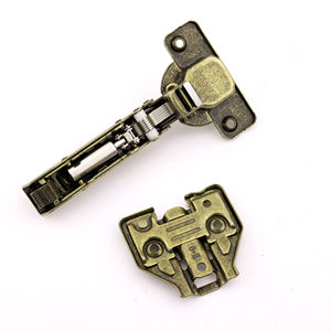 Bisagra para muebles <span class=keywords><strong>de</strong></span> cierre suave ROEASY 0, cubierta completa <span class=keywords><strong>de</strong></span> manivela 3D 8, Media superposición <span class=keywords><strong>de</strong></span> 15 manivela, bisagra para puerta <span class=keywords><strong>de</strong></span> armario con curva grande - Product Image 4